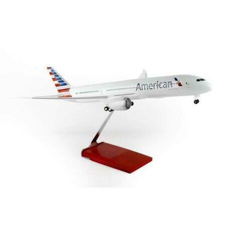 SKYMARKS SUPREME American Model Airplane with Wood Stand & Gear SK84224